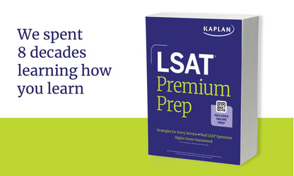 LSAT Premium Prep (2025) Kaplan Test Prep: Master the Digital LSAT with Exclusive 99th-Percentile Instructor Videos, Data-Driven Strategies, and Official Practice