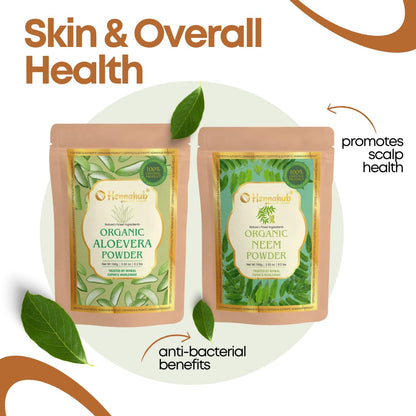 Herbal Hair Care Combo Pack - 13 Natural Powders