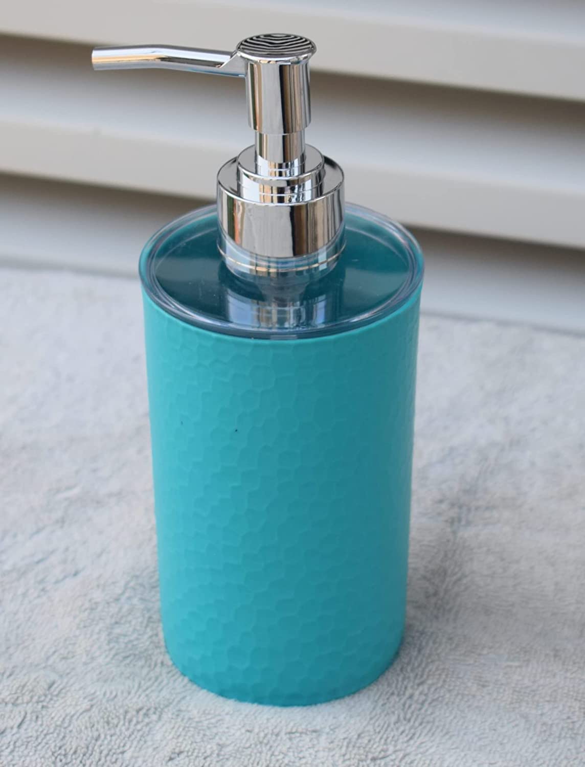 Plastic Soap Dispenser - Unbreakable Blue - 500ml Capacity - Anti-Corrosive Pump - Ideal for Kitchen and Bathroom