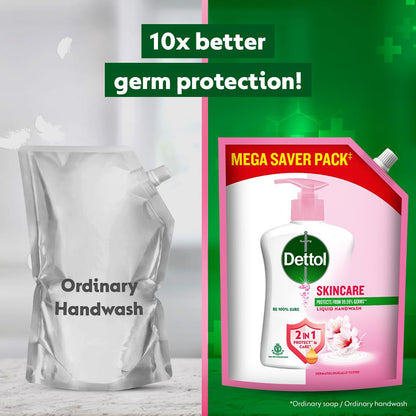 Liquid Handwash Refill Skincare 1350ml | pH Balanced Germ Protection