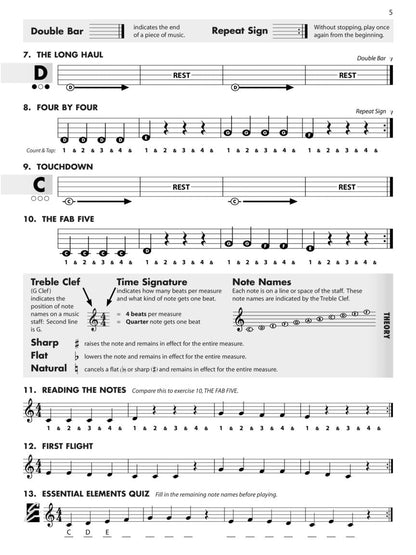 Essential Elements for Band – Bb Trumpet Book 1 with EEi | Beginner Trumpet Sheet Music and Online Audio | Hal Leonard Essential Elements Series
