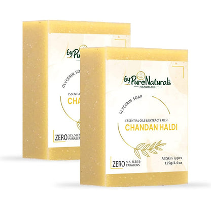 byPureNaturals Chandan Haldi Soap