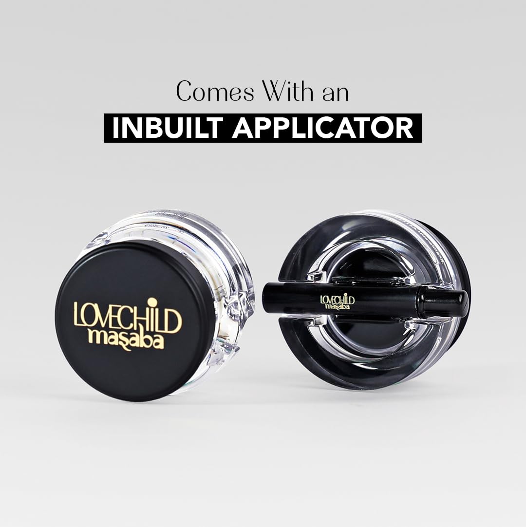 Waterproof Gel Eyeliner Black, Smudge-Proof, Long-Lasting