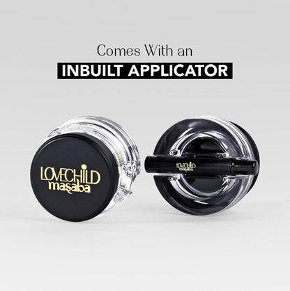 Waterproof Gel Eyeliner Black, Smudge-Proof, Long-Lasting