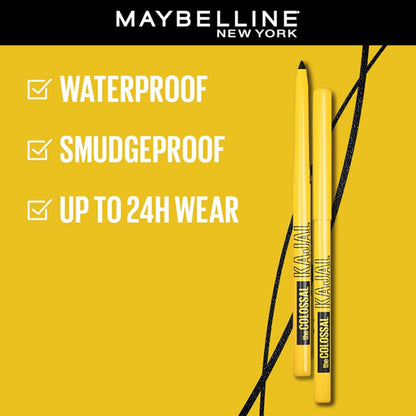 Colossal Kajal Eyeliner - Intense Black, Waterproof, 0.35g