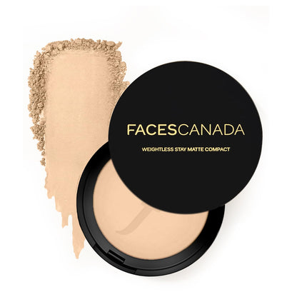Weightless Stay Matte Compact Powder - Natural, 9g