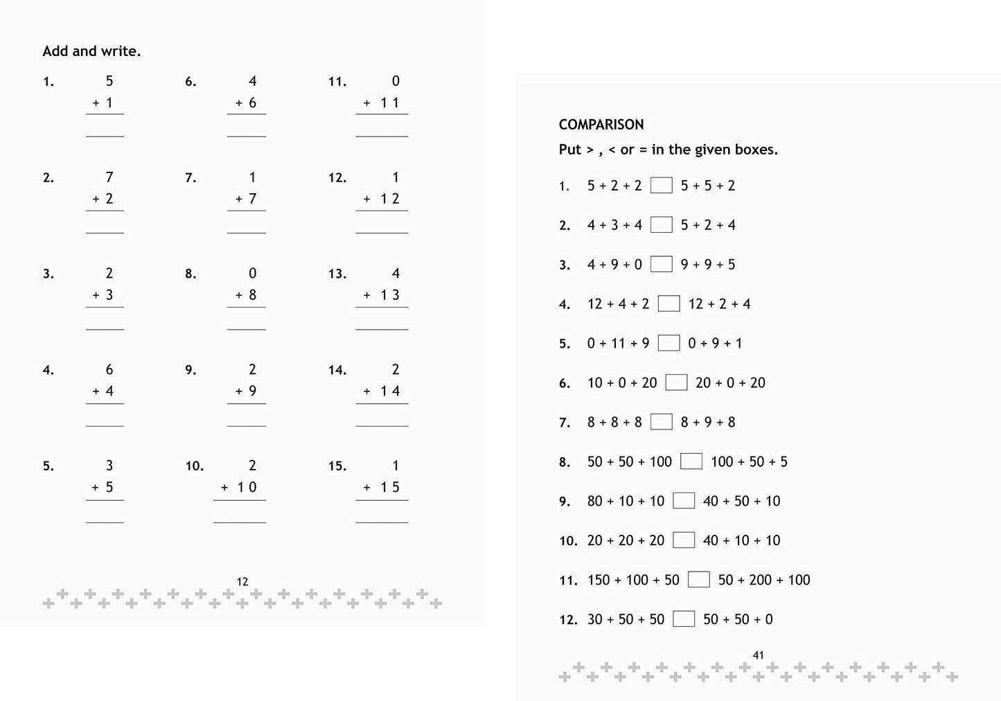Scholars Hub Addition, Subtraction, Multiplication & Division Book For Kids Combo (Set Of 4 Books) | 192 Pages