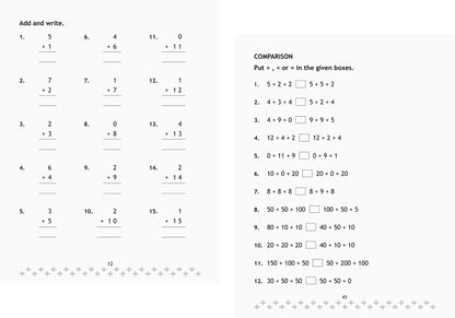 Scholars Hub Addition, Subtraction, Multiplication & Division Book For Kids Combo (Set Of 4 Books) | 192 Pages