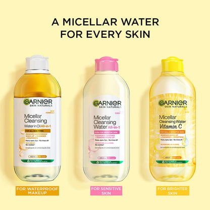 Garnier Micellar Cleansing Water for Waterproof Makeup 400ml