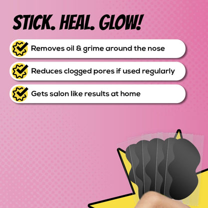 Blackhead Removal Strips with Algae & Vitamin E - 5 Pack