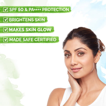 Daily Glow Sunscreen SPF 50 with Vitamin C & Turmeric - 80g