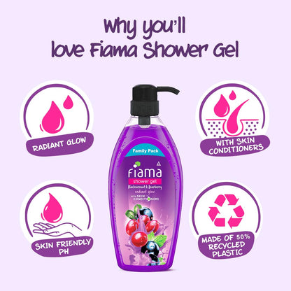 Blackcurrant & Bearberry Body Wash - 895 ml Family Pack