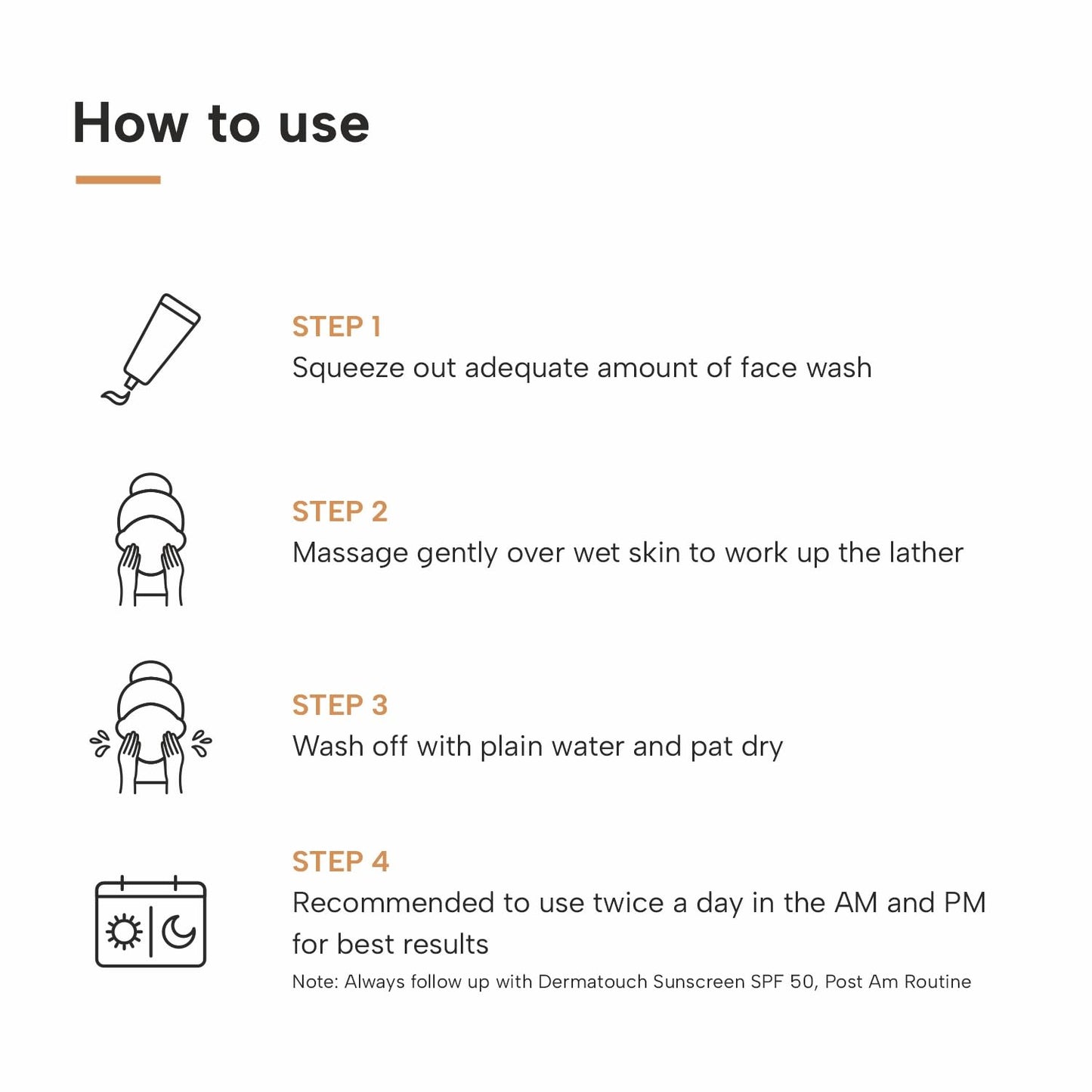 Bye Bye Pigmentation Face Wash with Niacinamide & Kojic Acid - 70G