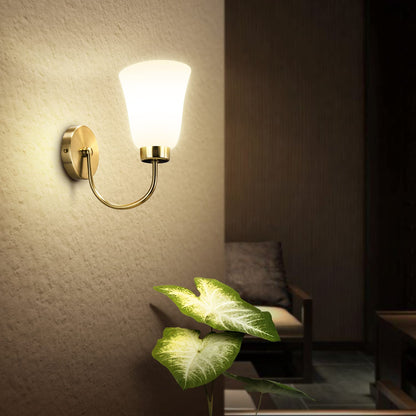 Wall Light - Contemporary Sleek Design - Mild Steel & Brush Bronze - E27 - Indoor Decorative Lighting