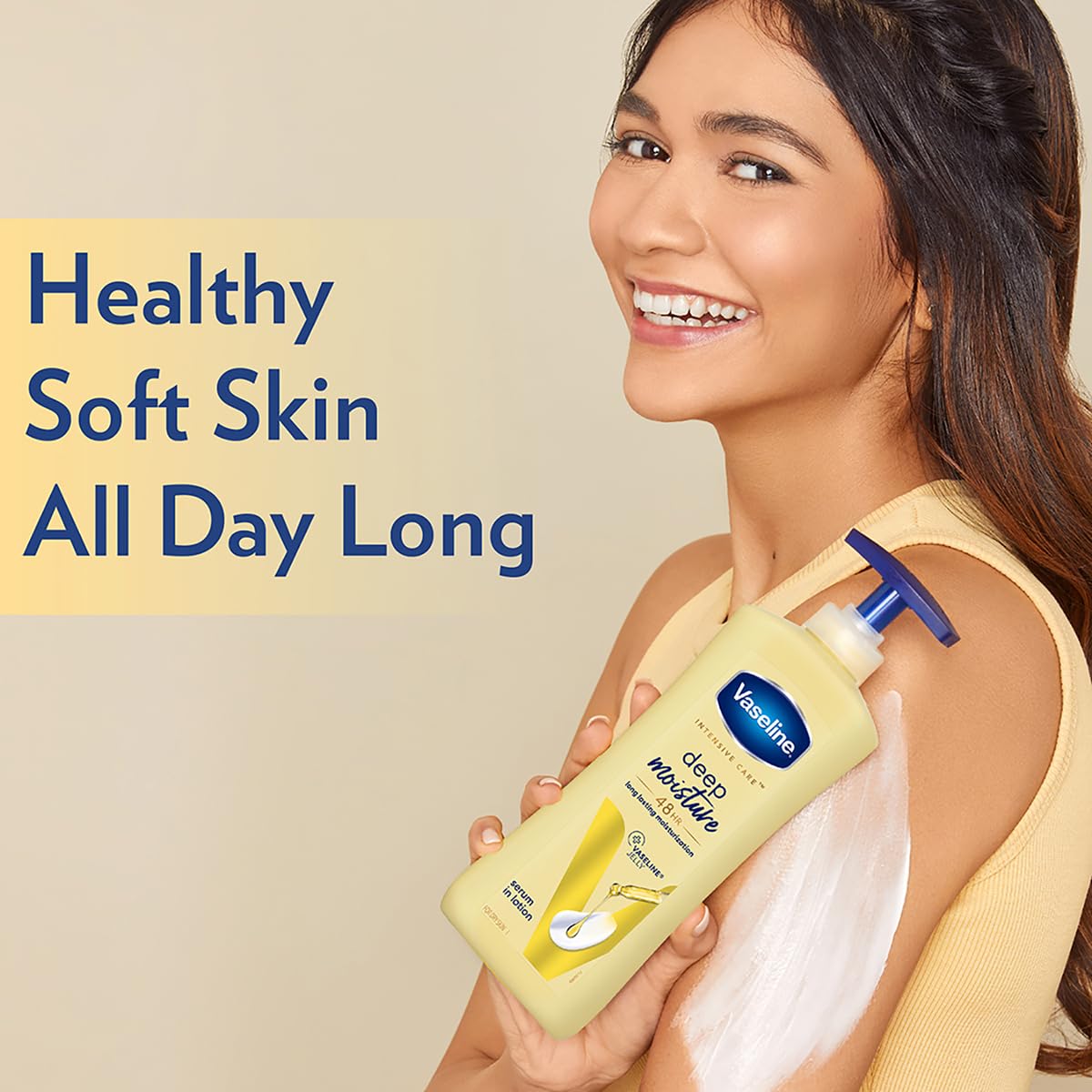 Vaseline Deep Moisture Lotion with Glycerin, 400ml
