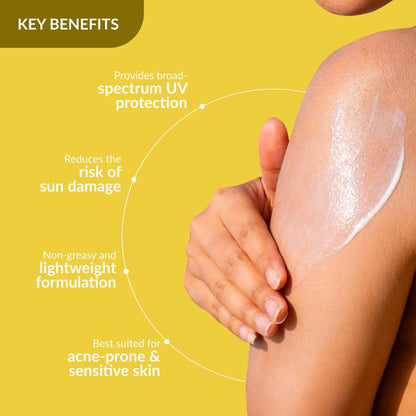 Sunscreen SPF 50+ PA+++ Gel UVA/UVB Protection Unisex 40g