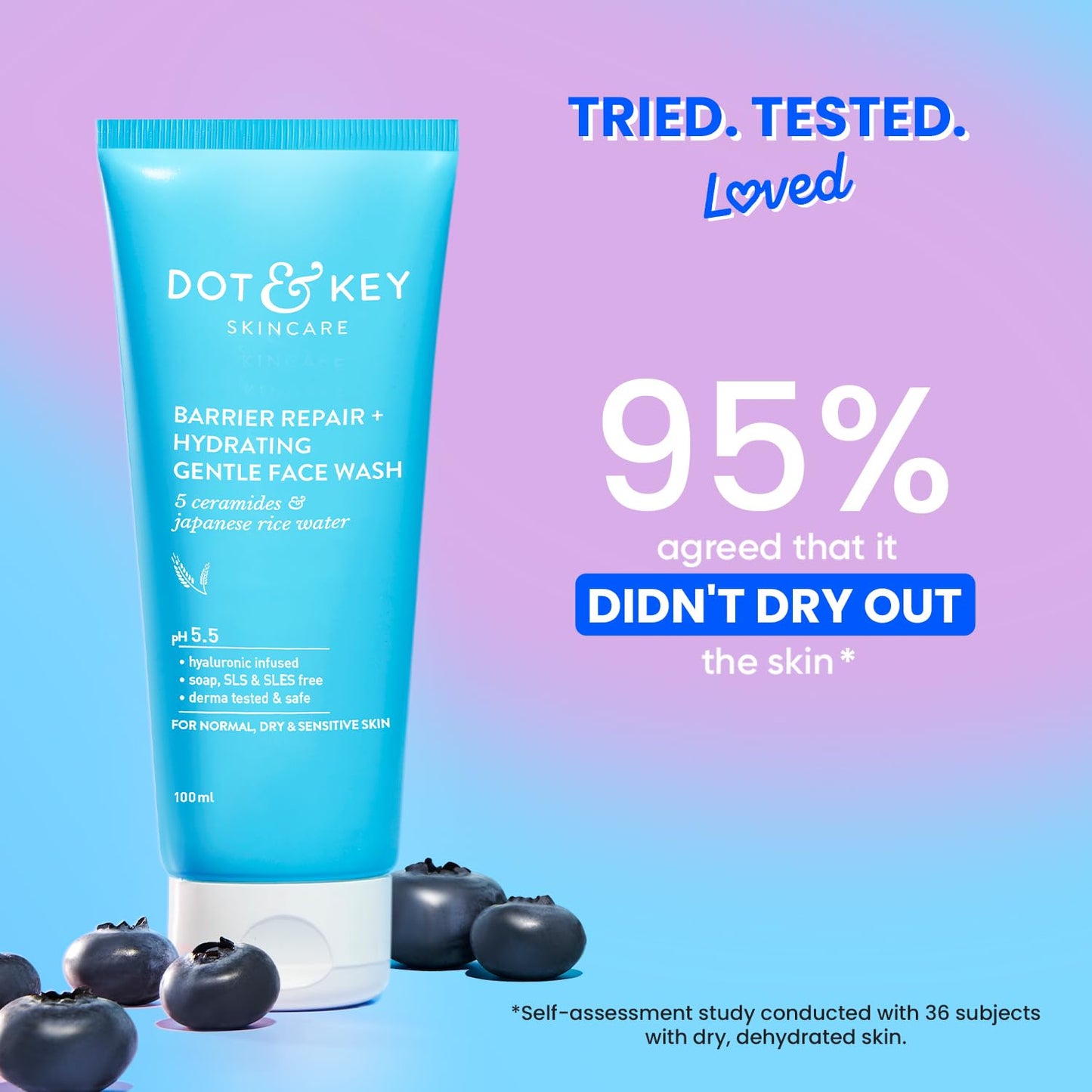 Ultra Mild Face Wash with Hyaluronic Acid & Probiotics