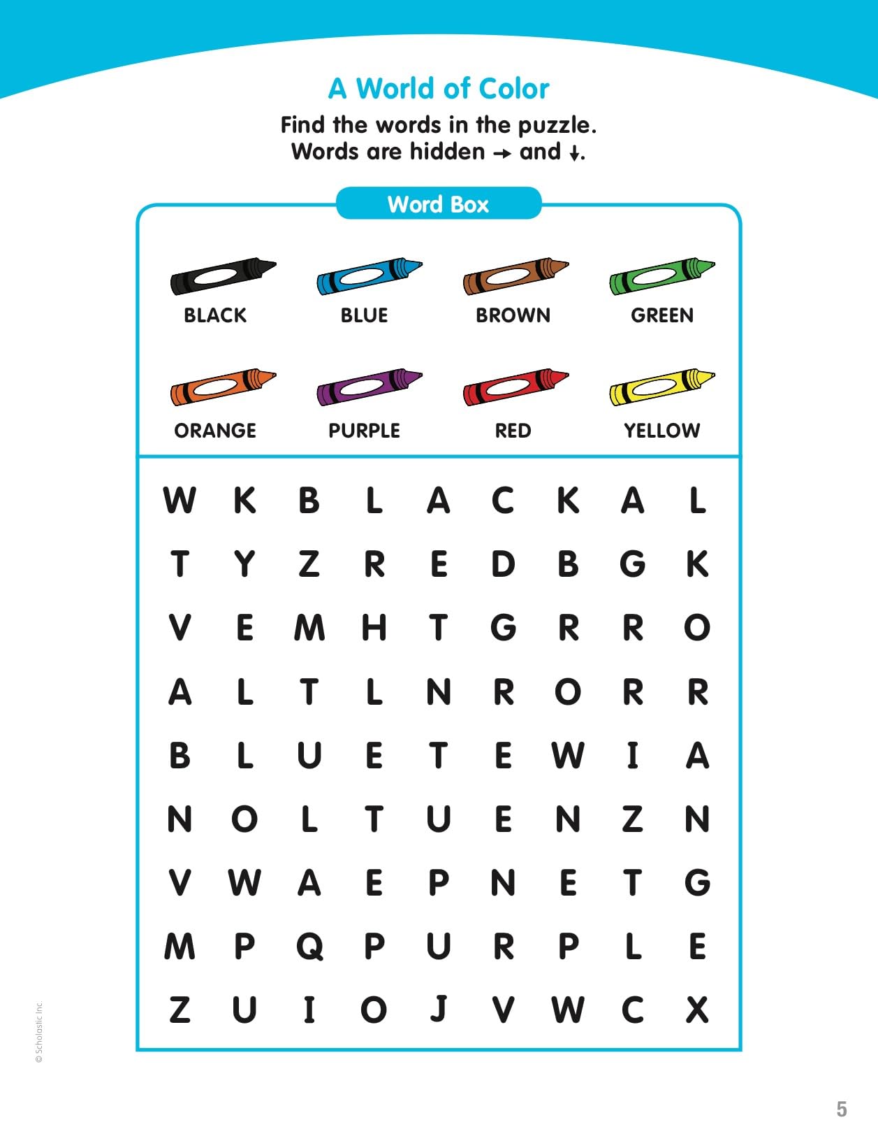 Little Skill Seekers: Word Searches Workbook