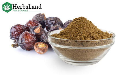 Organic Amla Reetha Shikakai Bhringraj Powder for Hair Care