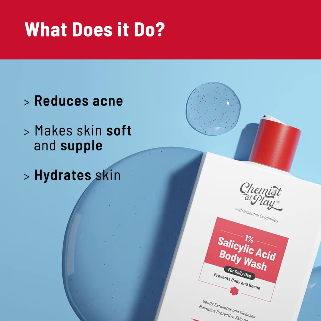 Gentle Exfoliating Body Wash with Salicylic Acid - 236ml
