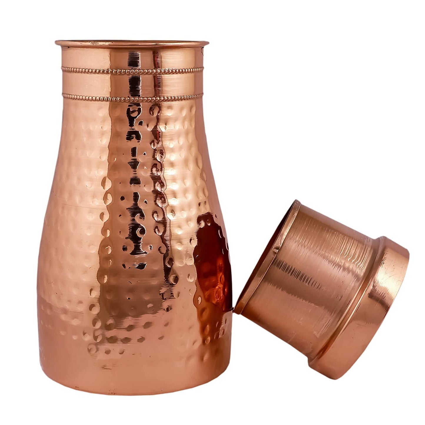 KC Pure Copper Designer Copper Water Bottle 1250 ML