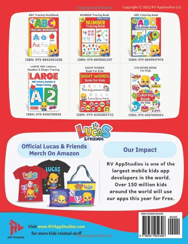 Scissor Skills Preschool Activity Book: Learn to Cut Lines, Shapes, Fruits, Animals | Fun Cutting & Coloring Book for Kids | Preschool Learning Activities for 3-5 Year Olds 