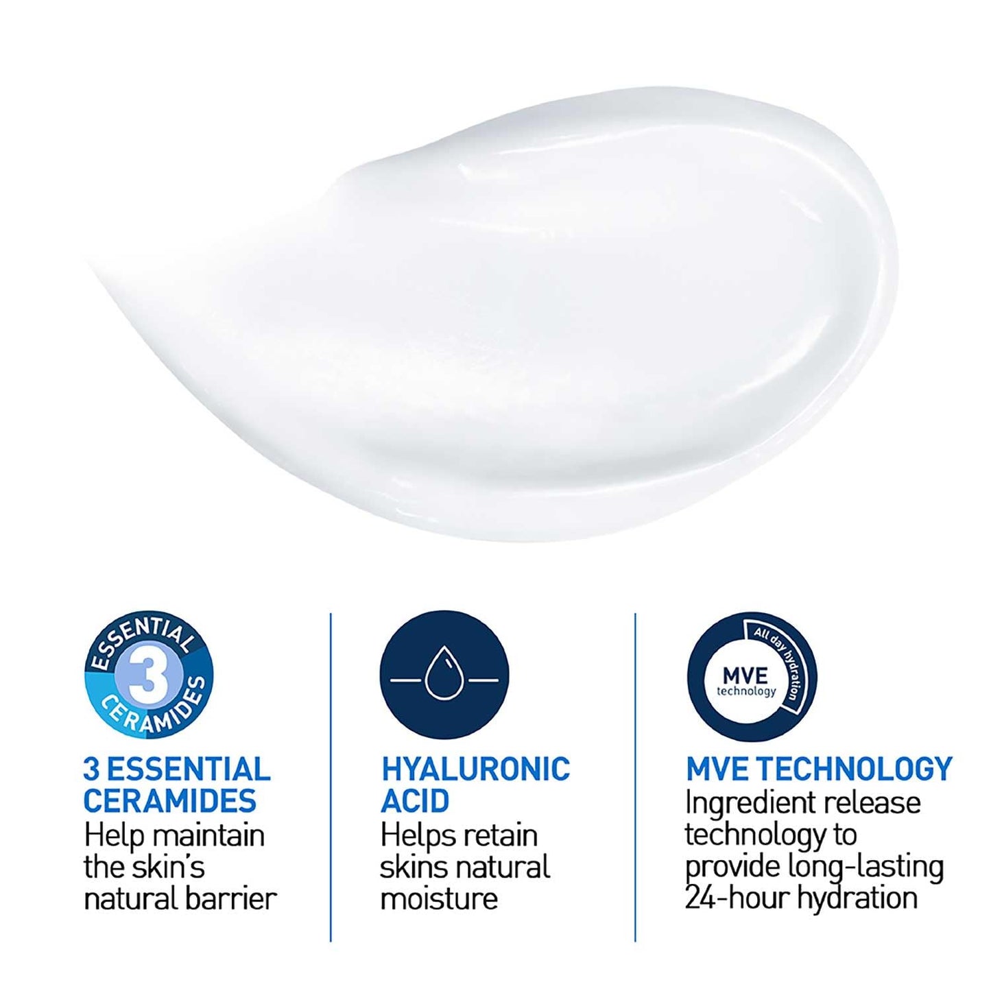 CeraVe 50ml Moisturizing Cream for Dry to Very Dry Skin