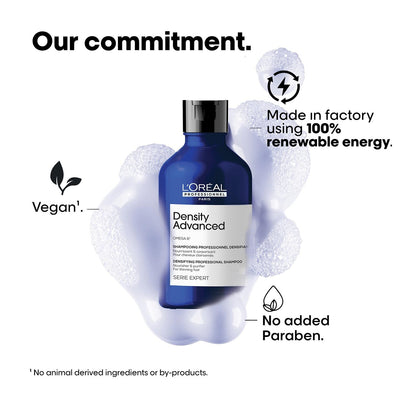 L'OrŽal Density Advanced Shampoo for Thinning Hair 300ml