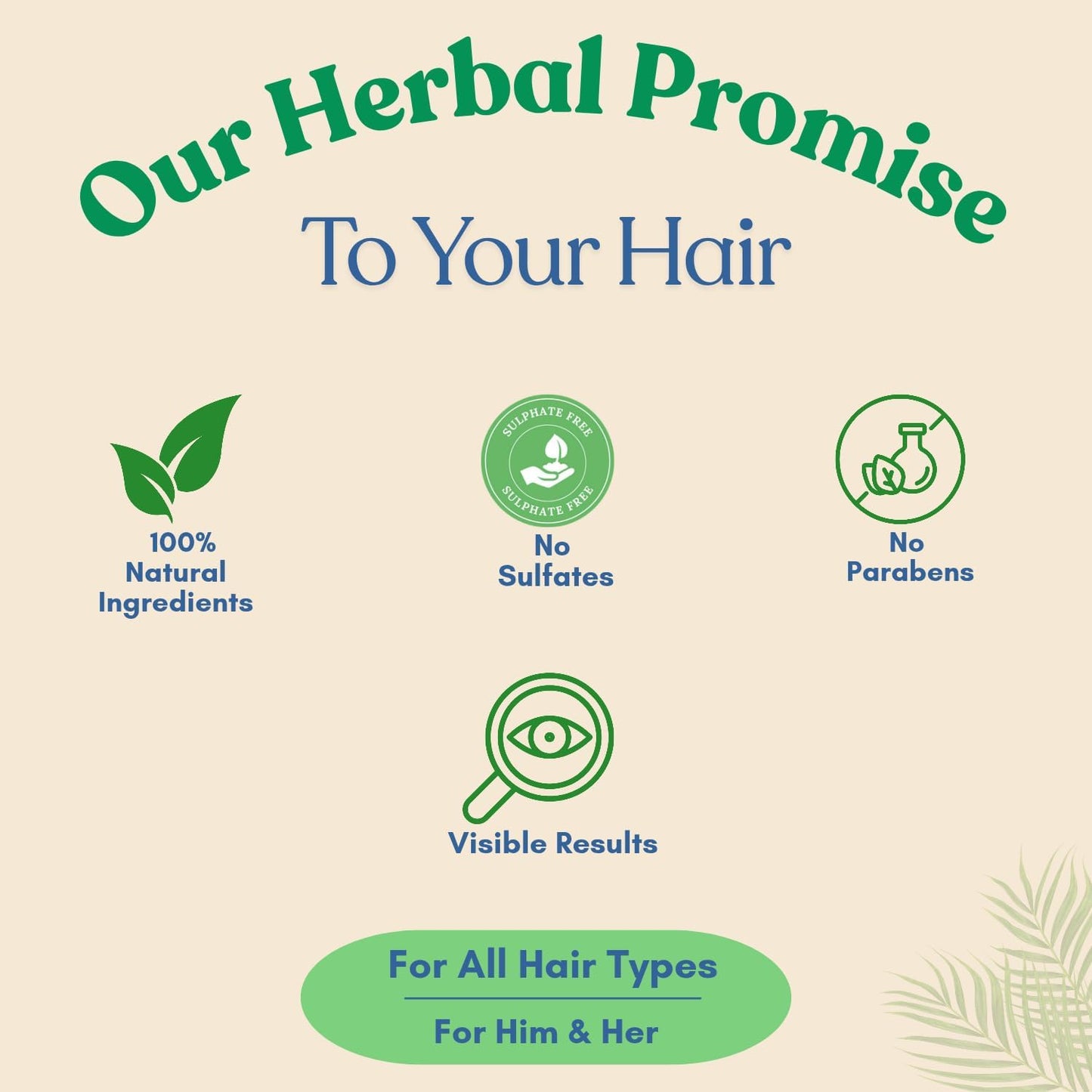 Natural Herbal Hair Mask Powder for Dandruff & Hair Fall Control - 250g