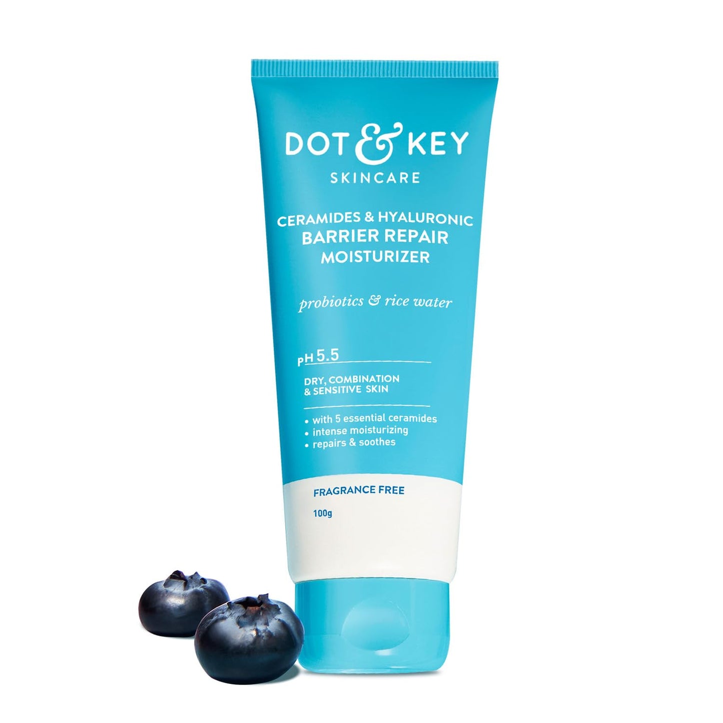 Ceramides Moisturizer with Hyaluronic & Probiotic, 100g