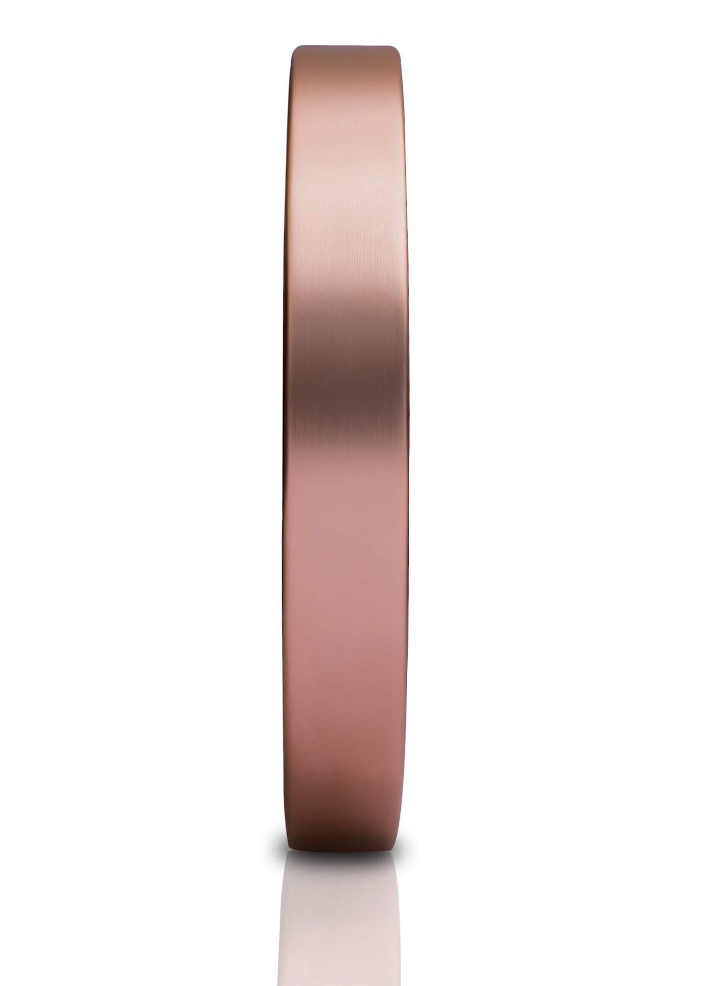 Wall Clock with Silent Sweep Technology, 12 Inch, Rose Gold Metal Frame
