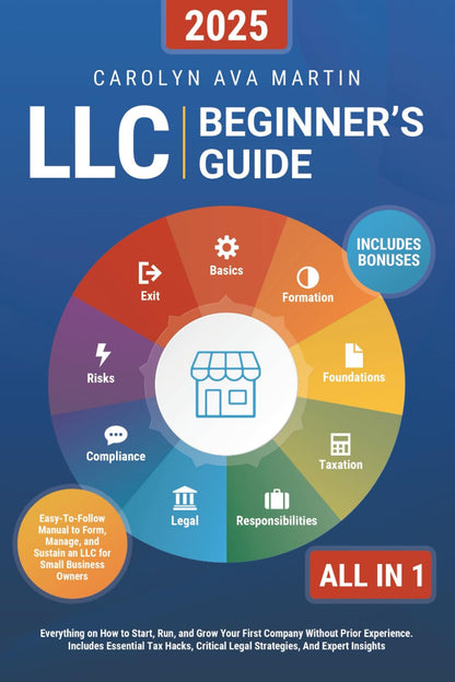LLC Beginner's Guide [All-in-1]: Everything on How to Start, Run, and Grow Your First Company Without Prior Experience. Includes Essential Tax Hacks, Critical Legal Strategies, and Expert Insights 