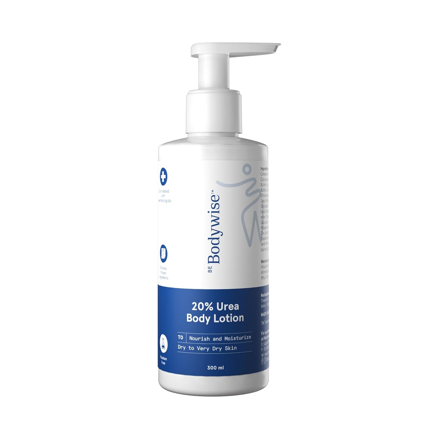 BeBodywise 20% Urea Body Lotion - Advanced Formulation