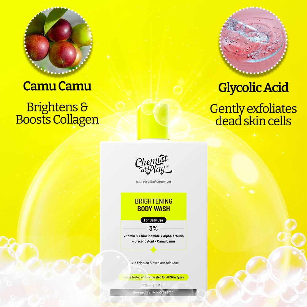 Vitamin C Brightening Body Wash 236ml | Fades Dark Spots