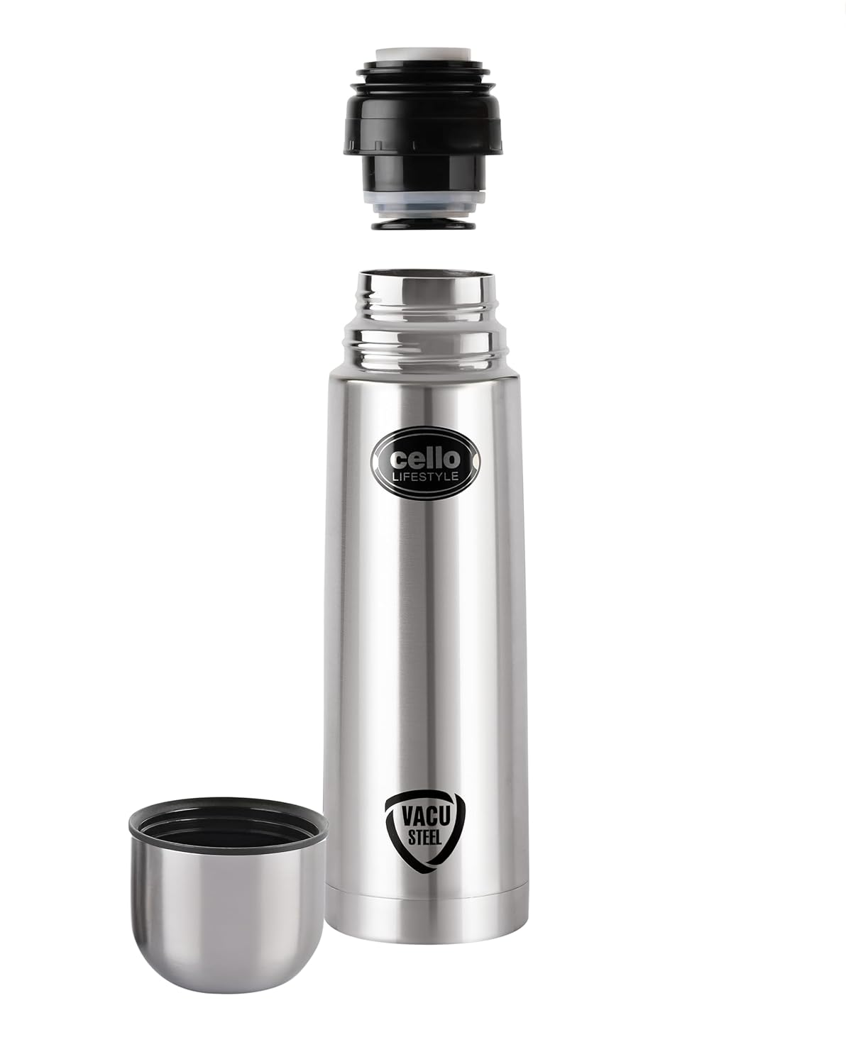 CELLO Lifestyle Insulated Stainless Steel Flask Water Bottle for Daily Use 500 ml