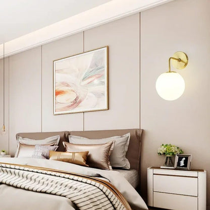 LED Wall Light Up & Down Lighting Modern Design Metal Iron & Frosted Glass Gold Electroplating 30cm