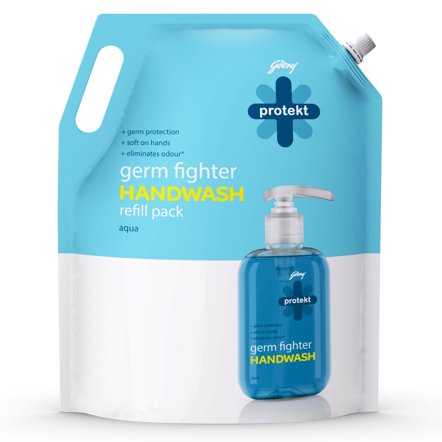 Aqua Germ Fighter Handwash Refill 1.5L - Soft on Hands