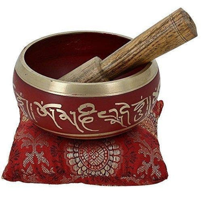 Singing Bowl Musical Instrument 5 Inches Bell Metal for Meditation