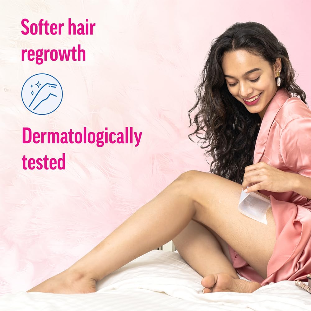 Instant Waxing Kit for Dry Skin, 20 Strips | Cold Gel Wax