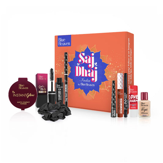 Festive Makeup Kit for Women, Natural, Medium Tone, 10-Pack