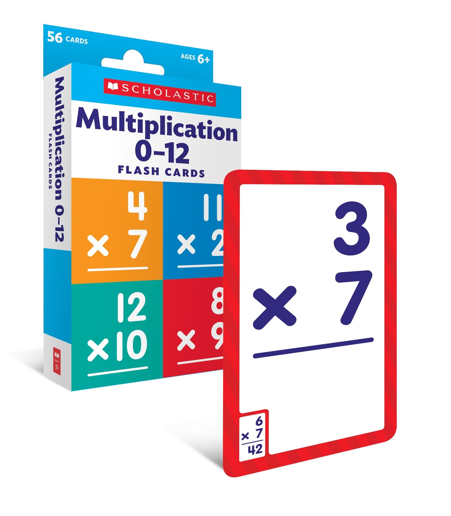 Flash Cards: Multiplication 0 - 12 