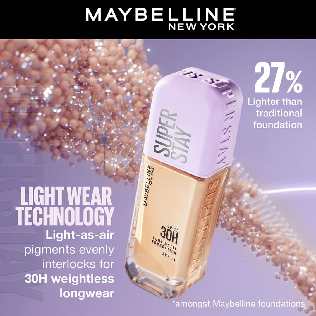 Maybelline Super Stay Lumi-Matte Foundation 115, 35ml, 30H Wear