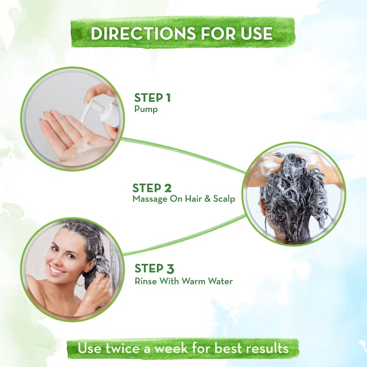 Onion Shampoo for Hair Growth & Fall Control, 1 Litre