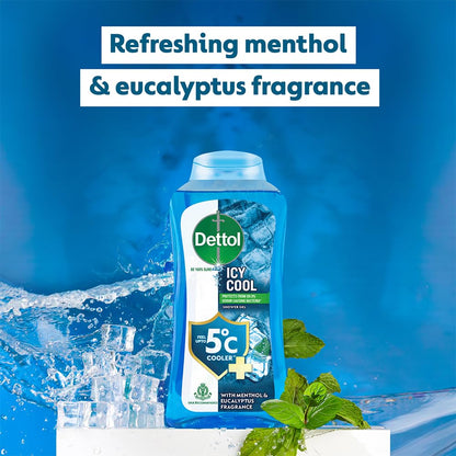 Cool Body Wash for Men & Women - 250ml | Soap-Free Formula