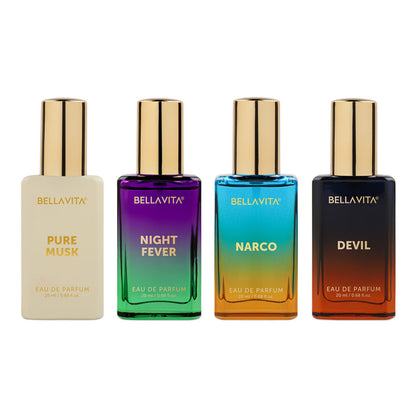 Bella Vita Organic Unisex Scents Edp Perfume Gift Set