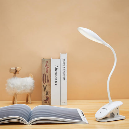 Table Lamp with Touch Panel Control and Adjustable Angle - 3.7V 1200mAh Lithium Battery