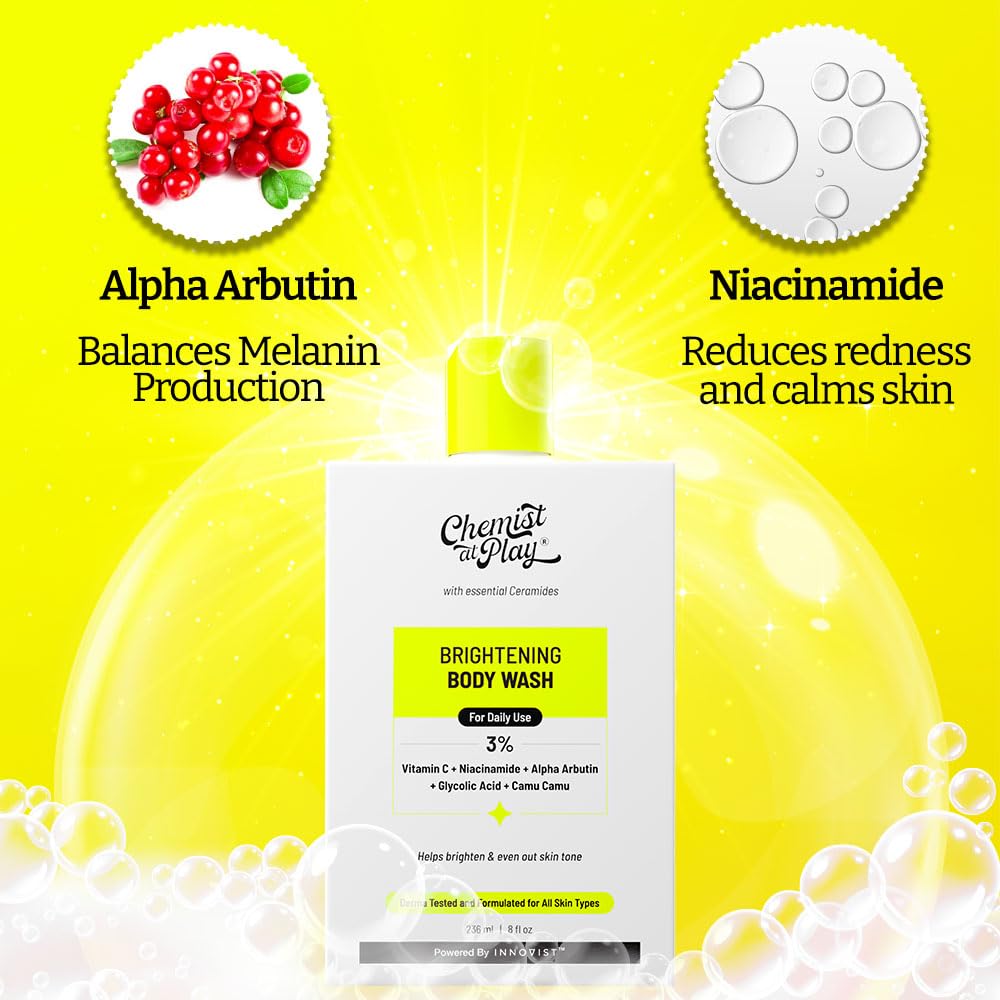 Vitamin C Brightening Body Wash 236ml | Fades Dark Spots