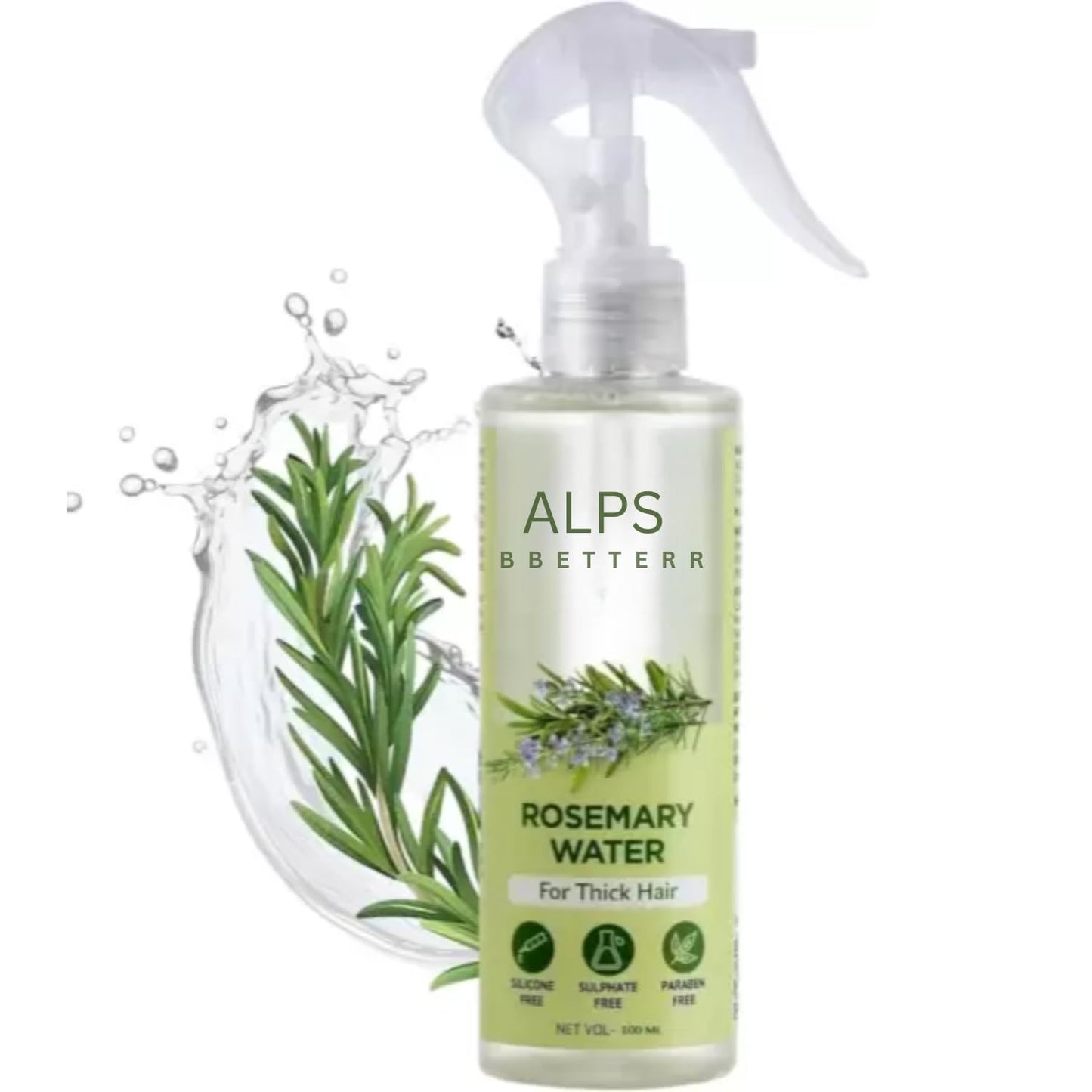 Rosemary Water Spray for Hair Growth & Shine 200ml