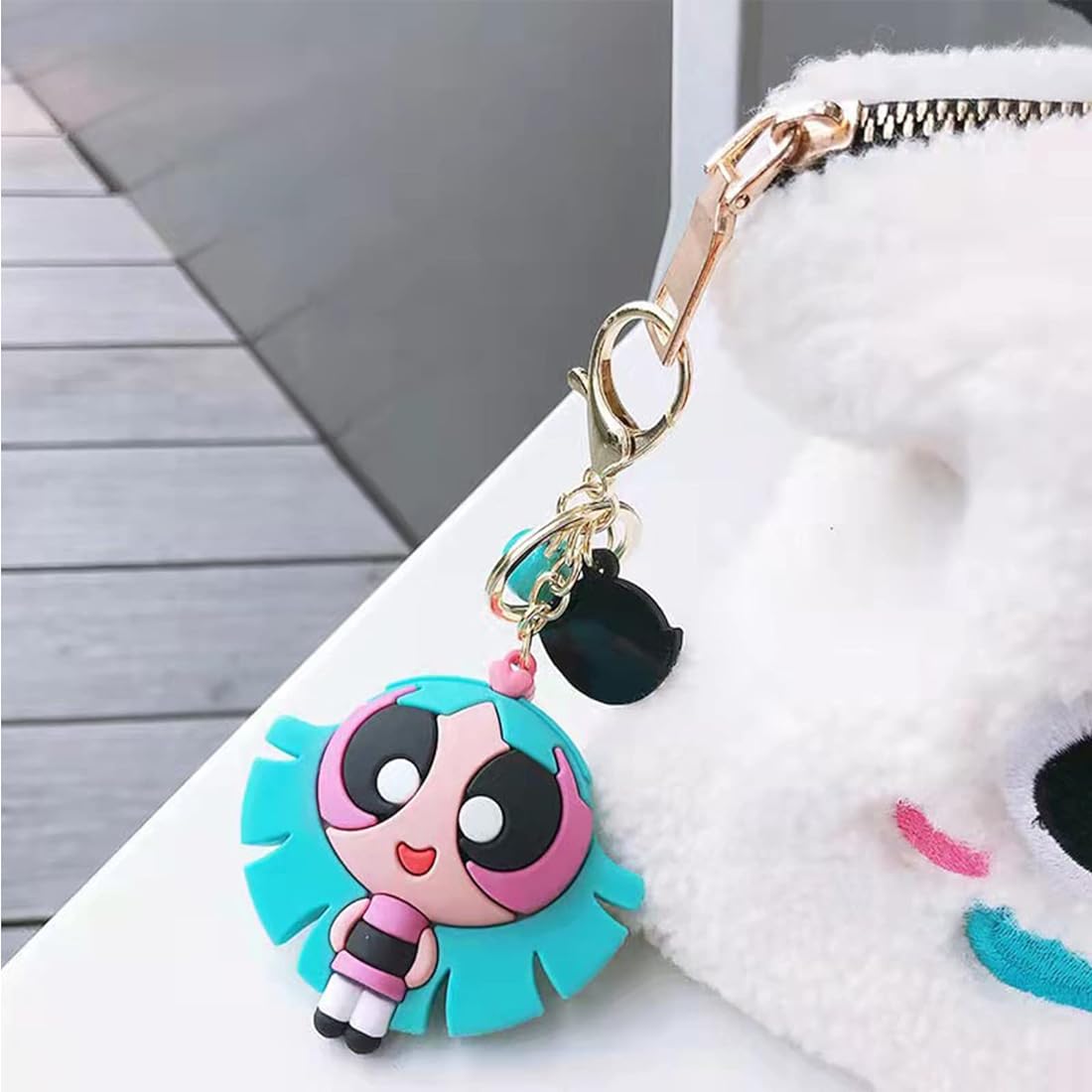 PowerPuff Girls Bliss Blue Keychain | Silicone Keychain | Premium | Charm |