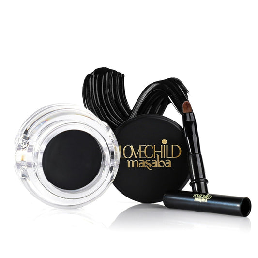 Waterproof Gel Eyeliner Black, Smudge-Proof, Long-Lasting